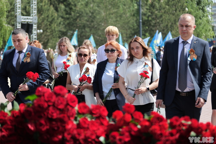 В Усть-Каменогорске празднуют 81 годовщину Великой Победы